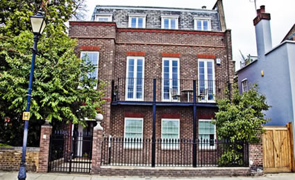 Riverside house refurishment in London